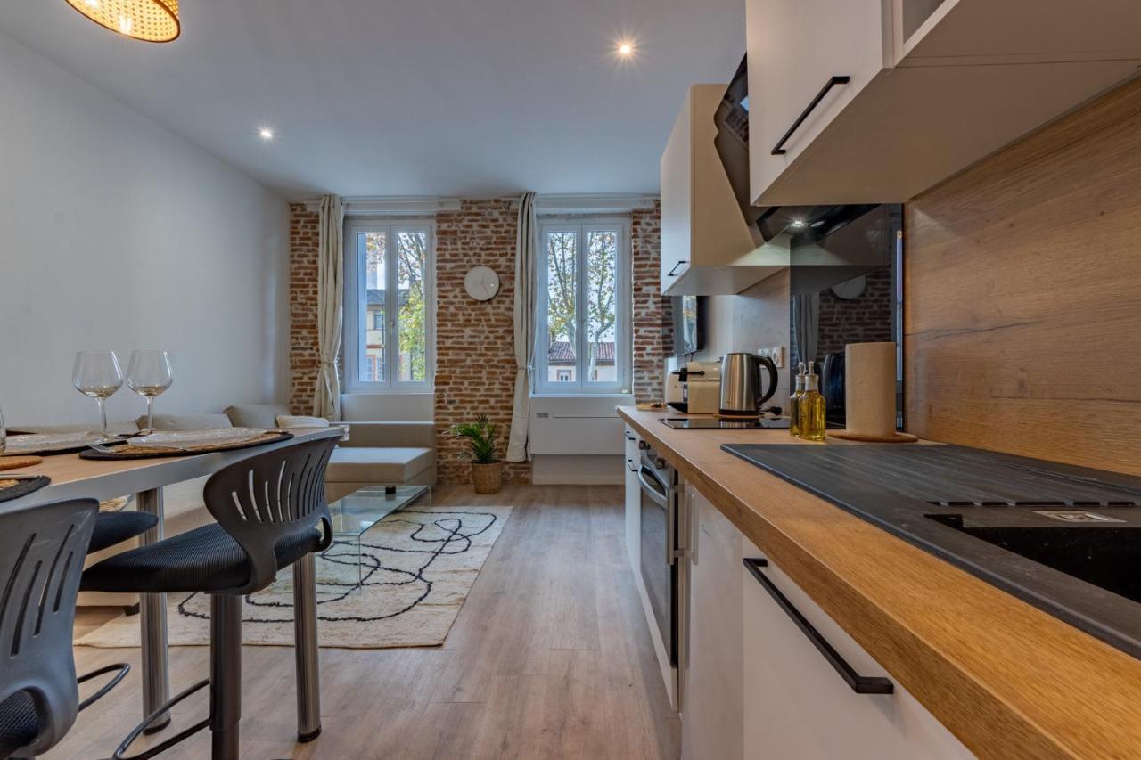 Le Bel Appart Toulouse Climatisation Екстериор снимка
